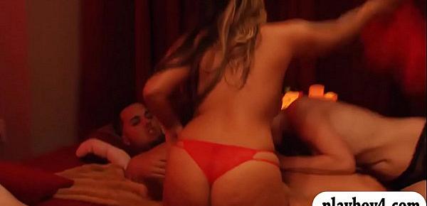  Married couples orgy in Playboy house and enjoyed it